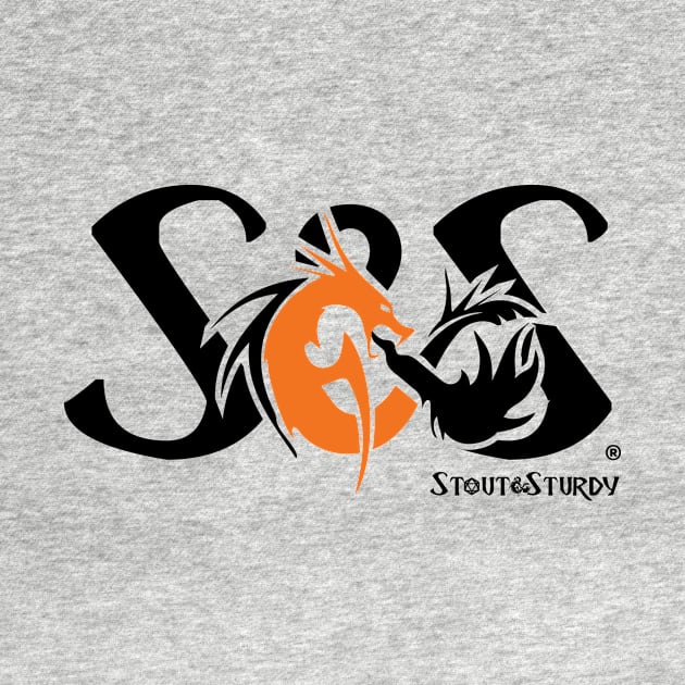 S&S dragon logo Tshirt by AsylumFWG